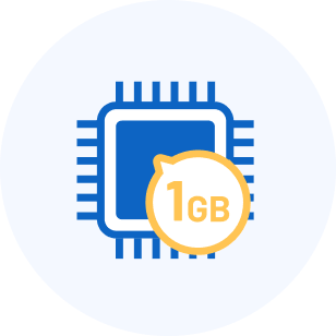 eSIM 1GB